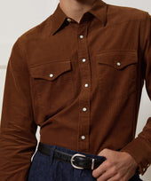 Corduroy Western Shirt