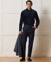 Velvet Western Shirt
