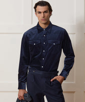 Velvet Western Shirt