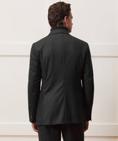 Straight Fit Italian Flannel Tuxedo