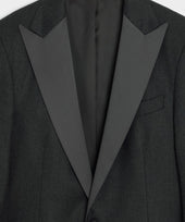 Italian Flannel Tuxedo Jacket