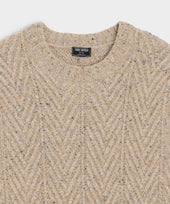 Donegal Cable Knit Sweater