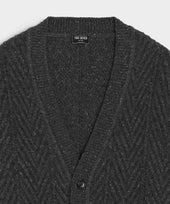 Donegal Cable Knit Cardigan