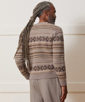 Merino Fair Isle Crewneck Sweater