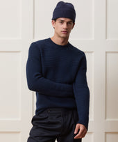 Italian Merino Fisherman Sweater