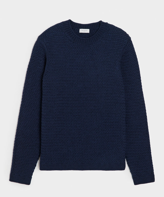 Italian Merino Fisherman Sweater