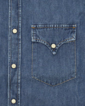 Ntex Camicia Texana In Stone Wash