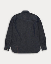 Ntex Camicia Texana In Japan Indigo Rinsed