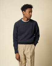 Cotton Crew Neck Sweater