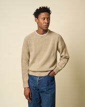 Cotton Crew Neck Sweater