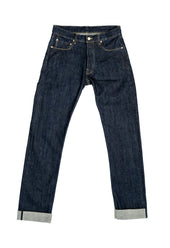 NW1 Relaxed Heritage Indigo 14oz Aramid Rinsed Japanese Raw Selvedge Mens Jeans