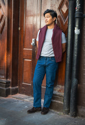 Nw1 Relaxed Heritage 14 5oz Turkish Rinse Mens Jeans