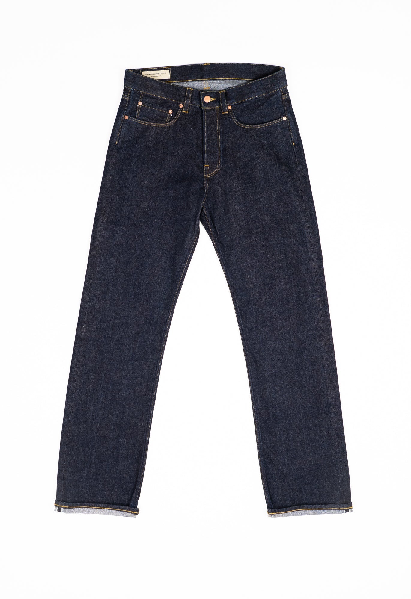 Nw2 Classic Straight 14oz Japanese Rinse Selvedge Mens Jeans