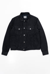 NW6 Type 3 'Stay Black' Trucker Denim Jacket 14.5oz Italian Selvedge