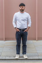 Nw8 Heritage Slim Washed 15oz Italian Selvedge Mens Jeans