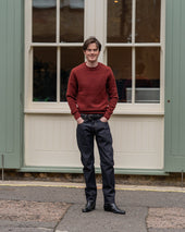NW8 Heritage Slim 14oz Indigo Japanese Raw Selvedge Mens Jeans