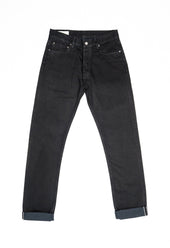 NW8 Heritage Slim Rinsed 'Stay Black' 14.5oz Italian Selvedge Mens Jeans
