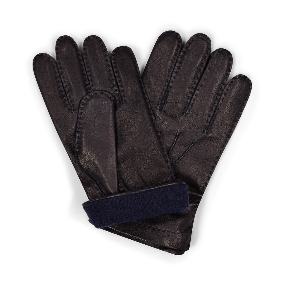 Nappa Gloves With Cashmere Lining In