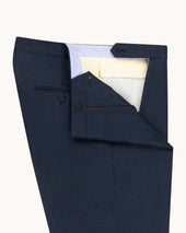 Single Pleat Trouser Linen
