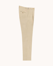 Single Pleat Trouser Linen