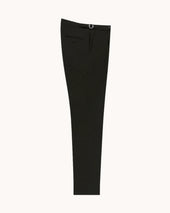 Single Pleat Trouser Dark Tropical Wool