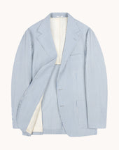 Sport Jacket Stripe Wool Seersucker