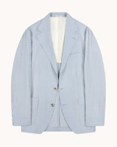 Sport Jacket Stripe Wool Seersucker