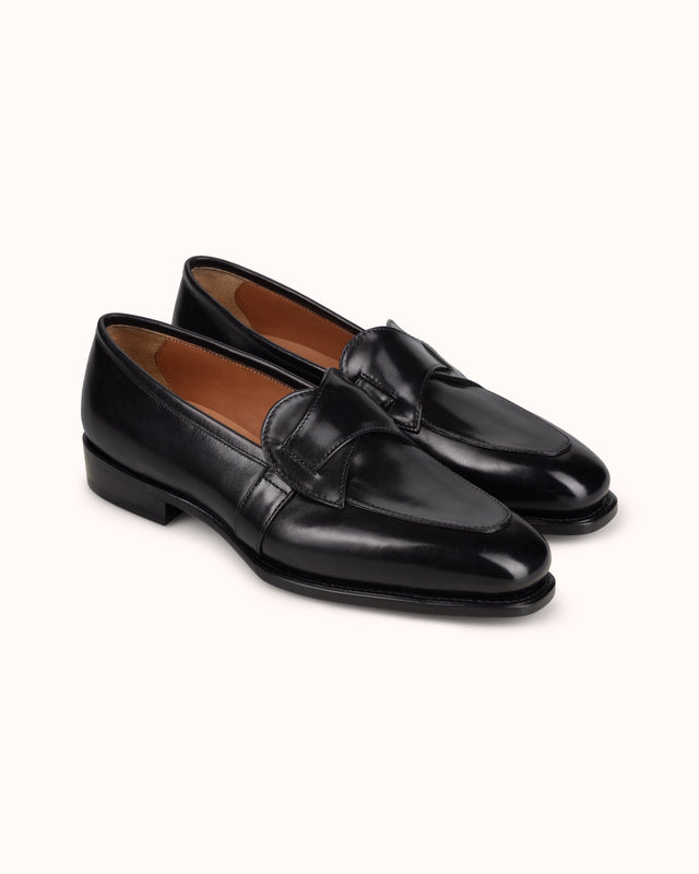 Natalino x CNES Butterfly Loafer - Black Leather