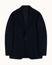 Sport Jacket - Navy Twill Wool