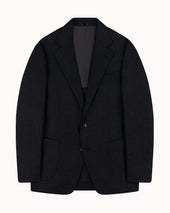 Sport Jacket - Charcoal Grey Twill Wool