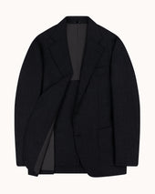 Sport Jacket Grey Twill Wool