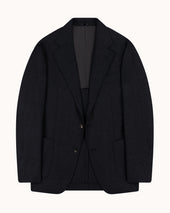 Sport Jacket Grey Twill Wool