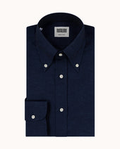 Button Down Collar Shirt Cotton Linen