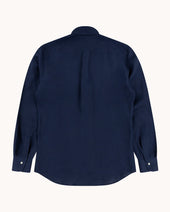 Button Down Collar Shirt Linen