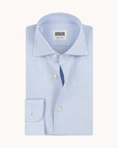 Spread Collar Shirt Light Linen