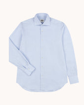 Spread Collar Shirt Light Linen