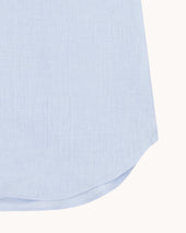 Spread Collar Shirt Light Linen