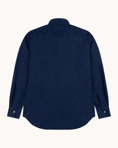 Spread Collar Shirt Linen