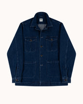 Overshirt - Mid Blue Wash Denim