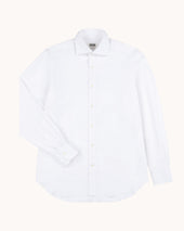 Spread Collar Shirt Linen
