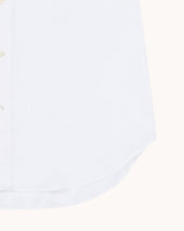 Spread Collar Shirt Linen