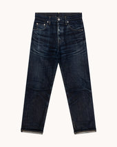 Straight Leg Japanese Selvedge Denim Raw