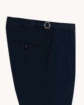 Flat Front Trouser Brushed Cotton