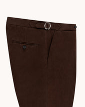 Flat Front Trouser Cotton Drill
