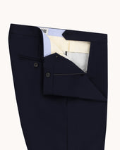 Single Pleat Trouser Twill Wool