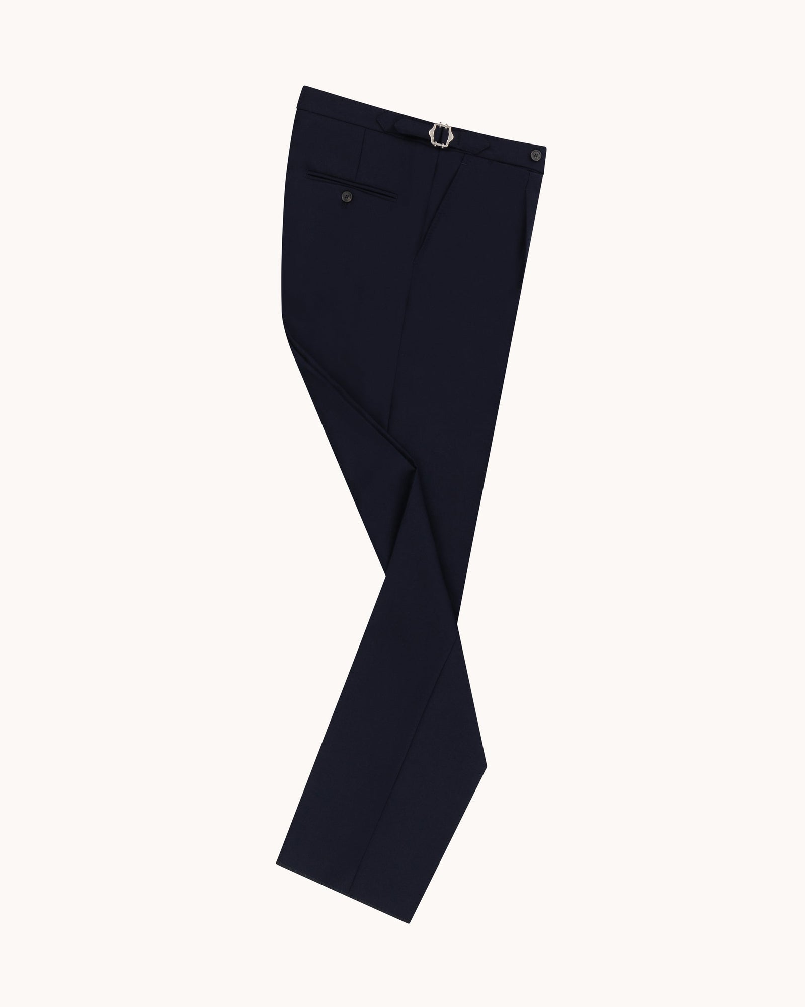 Single Pleat Trouser Twill Wool