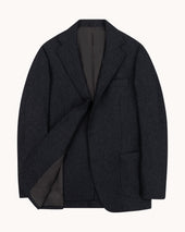 Sport Jacket Grey Woollen Flannel