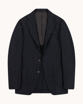 Sport Jacket Grey Woollen Flannel
