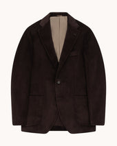 Sport Jacket - Brown Cotton Corduroy