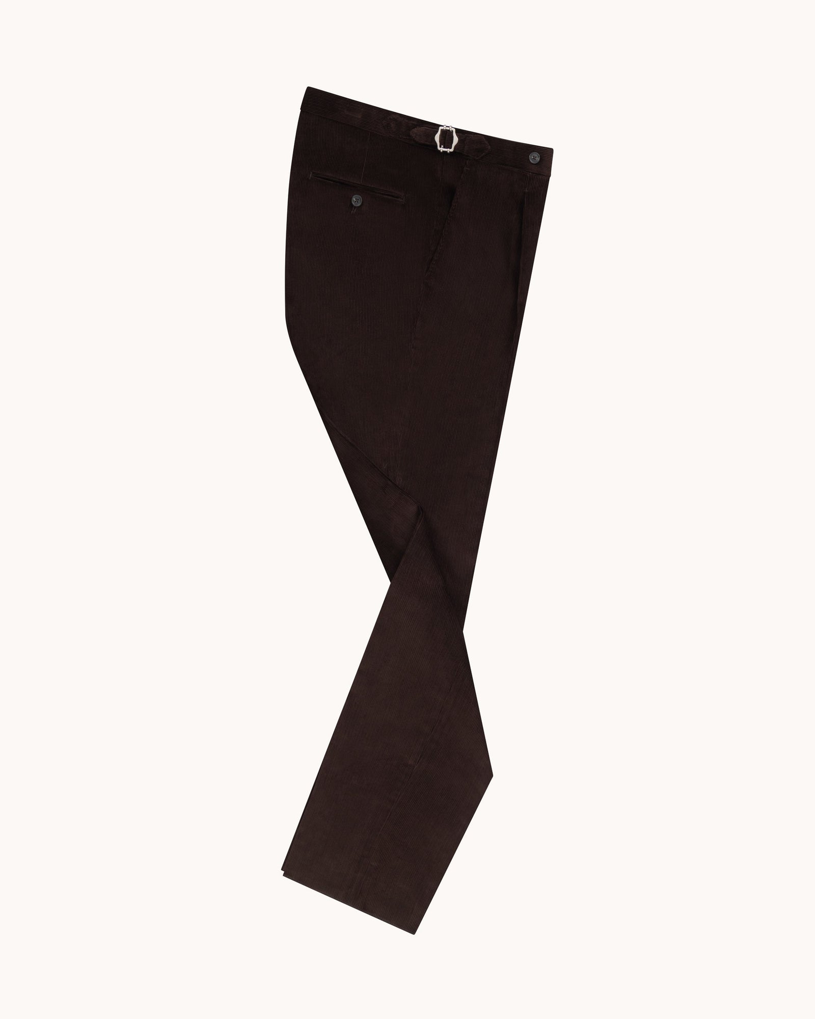 Single Pleat Trouser Cotton Corduroy